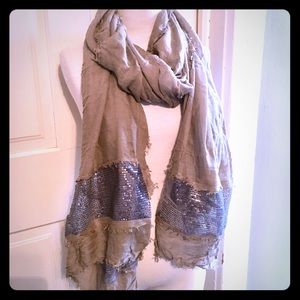 COPY - Gauze & Sequin Boho Scarf